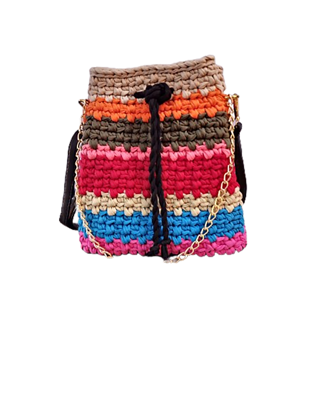 Bolsa de crochet Otoño